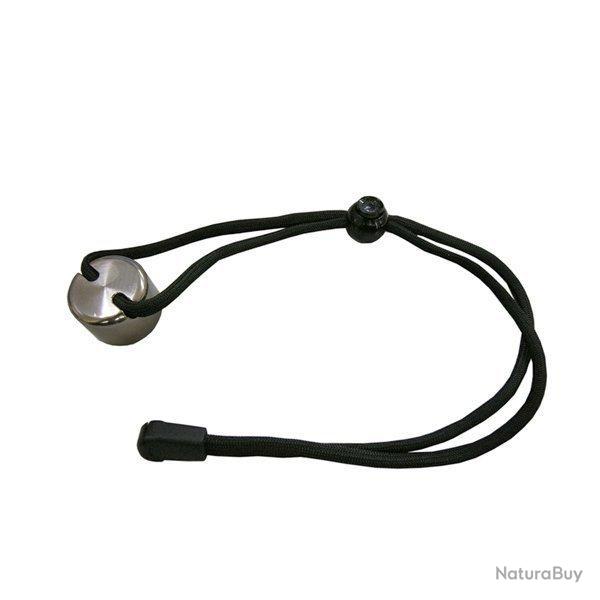 Accessoire b�ton Wrist Strap Cap ASP en m�tal � corde r�glable - Autre