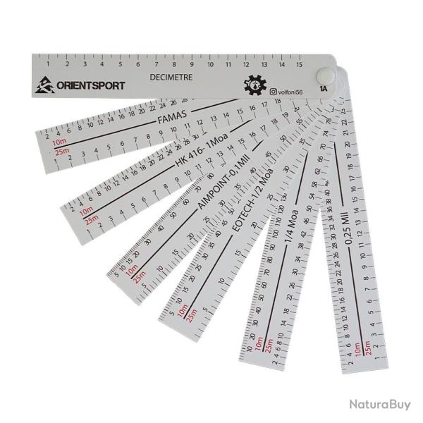 Accessoire d'entra�nement Orientsport Jeu de r�glettes - Autre