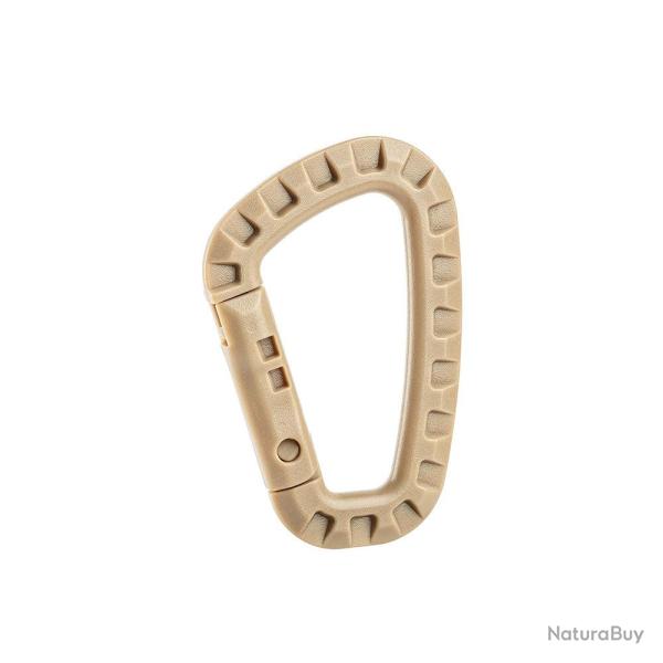 Accessoire MOLLE A10 Equipment Mousqueton asym�trique en 100 % - Tan