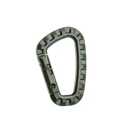 Accessoire MOLLE A10 Equipment Mousqueton asym&eacute;trique en 100 % - Vert Olive