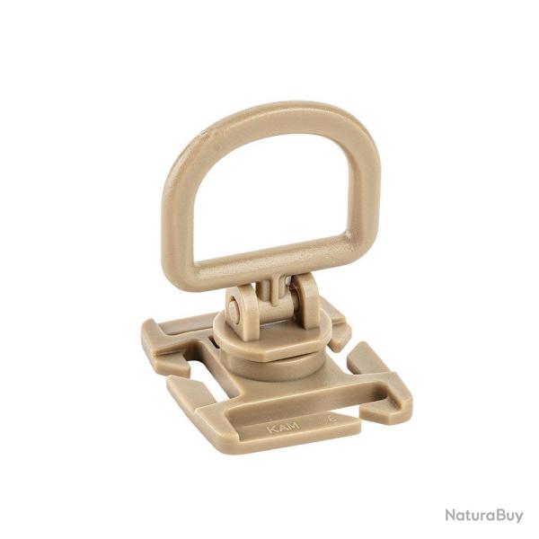 Accessoire MOLLE A10 Equipment Point d'ancrage rotatif - Tan