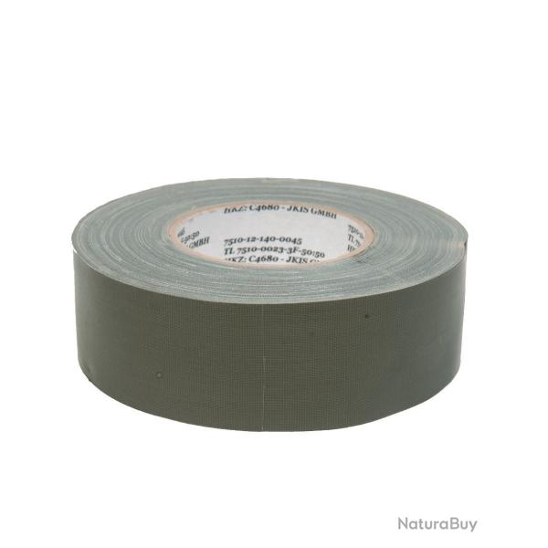 Adh�sif toil� Mil-Tec type Bundeswehr 5 cm x 50 m - Vert olive