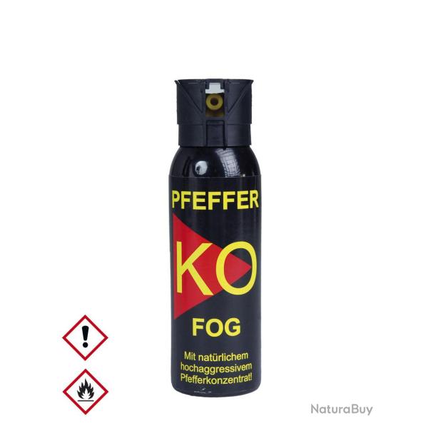 A�rosol de d�fense au poivre Mil-Tec 100 ml jet brouillard - Autre