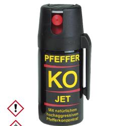 A&eacute;rosol de d&eacute;fense au poivre Mil-Tec 40 ml jet direct - Autre