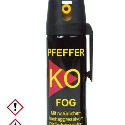 A&eacute;rosol de d&eacute;fense Mil-Tec au poivre OC 50 ml jet brouillard - Autre