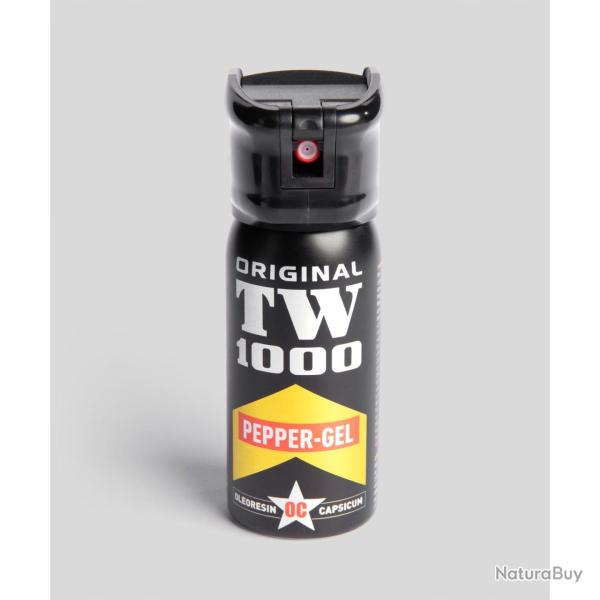 A�rosol de d�fense TW1000 poivre gel 50 ml port�e 5 � 6 m - Autre