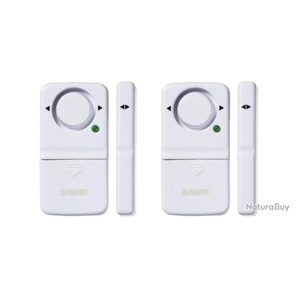 Alarme magn�tique de porte et fen�tre Sabre Red 120 dB, lot de 2 - Autre