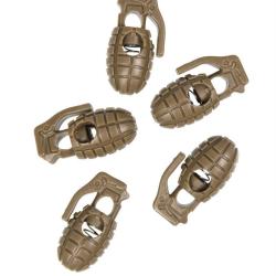 Arr&ecirc;t de cordon Mil-Tec Grenade - Coyote