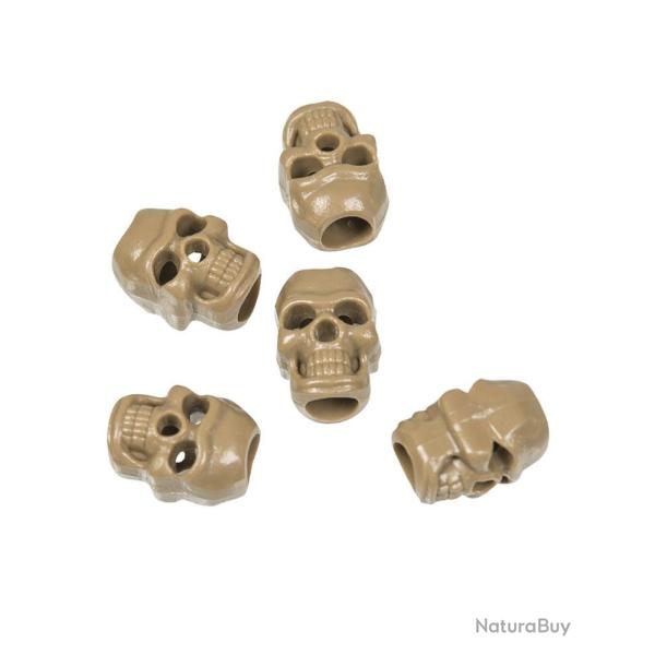 Arr�t de cordon Mil-Tec Skull - Coyote