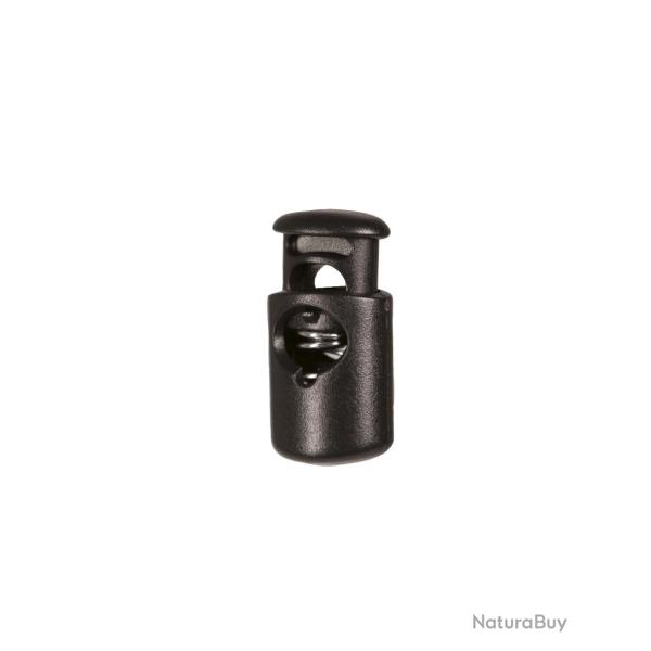 Arr�ts de cordon Mil-Tec en polyformald�hyde � ressort - Noir