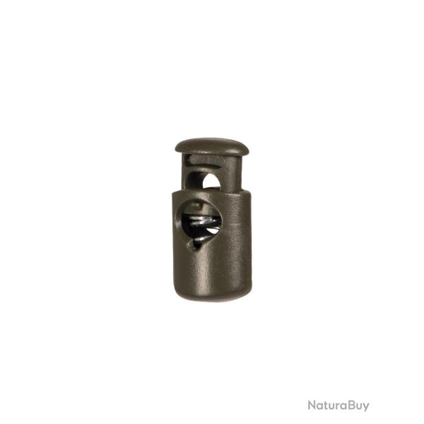 Arr�ts de cordon Mil-Tec en polyformald�hyde � ressort - Vert olive