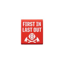 Attache MOLLE 5.11 Tactical First In Last Out en m&eacute;tal de 8 g - Rouge