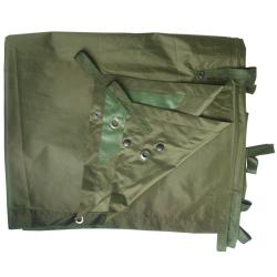 B&acirc;che multi-usages Mil-Tec Basha en nylon 265 x 170 cm - Vert olive