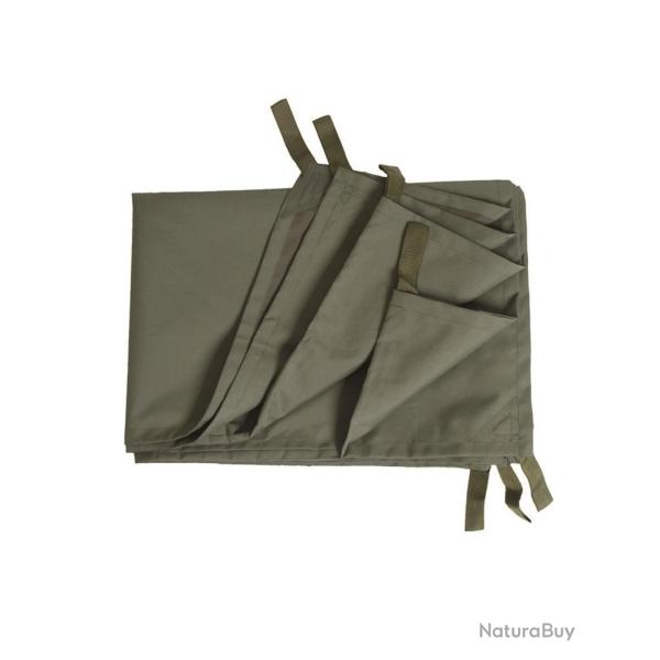 B�che multi-usages Mil-Tec Tarp 300 � 220 cm polyester Oxford - Vert olive / 3 x 2.2 m
