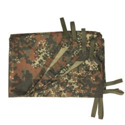 B&acirc;che multi-usages Mil-Tec Tarp 300 &times; 220 cm polyester Oxford - Flecktarn / 3 x 2.2 m