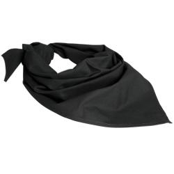 Bandana triangulaire type Bundeswehr Mil-Tec en coton - Noir