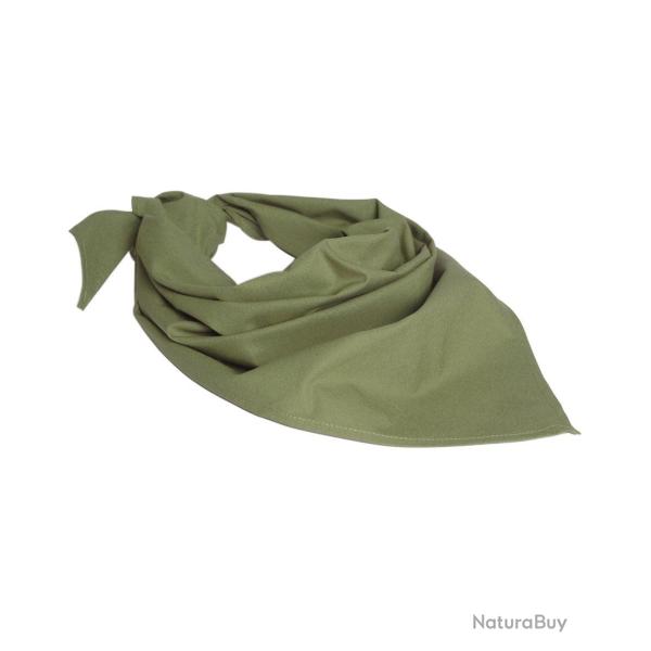 Bandana triangulaire type Bundeswehr Mil-Tec en coton - Vert olive