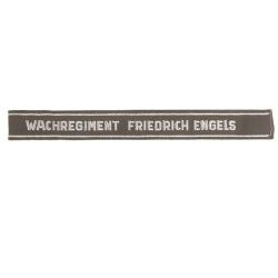 Bande de bras de r&eacute;giment de garde est-allemand, inscription - Autre
