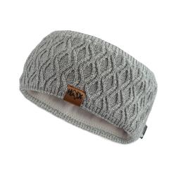Bandeau Haix BC Head Band laine vierge doublure polaire - Gris