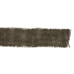 Bandes de jute pour filet de camouflage type US 90 m en 5 cm, lot de 2 - Vert olive