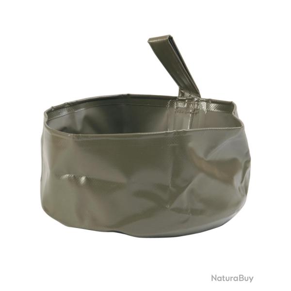 Bassine pliable Mil-Tec 5 L en polychlorure de vinyle - Vert olive