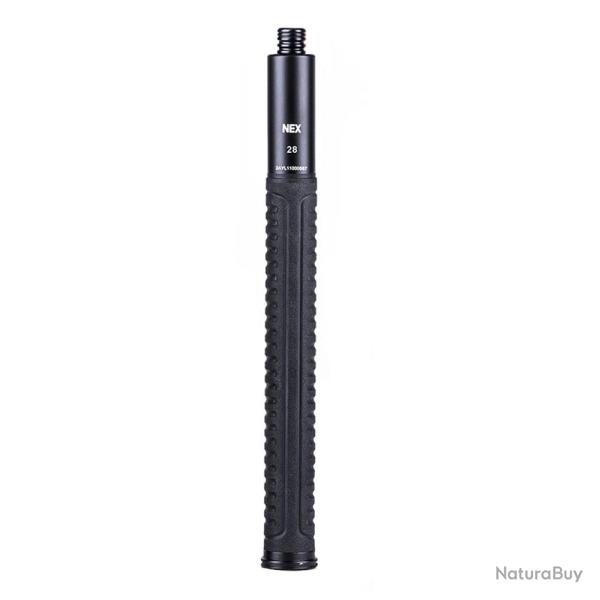 B�ton t�lescopique Nextorch N28C Quic renforc� 28" d�ploy� - Noir