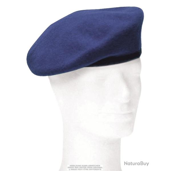 B�ret du service de sant� de la Bundeswehr d'occasion, lot de 10 - Bleu