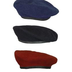 B&eacute;ret militaire, assortiment d'occasion, lot de 10 - Autre