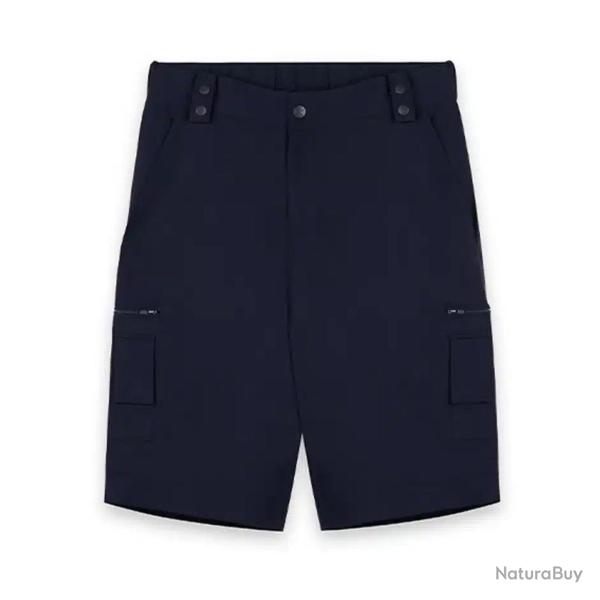 Bermuda stretch neutre GK Professional 200 g/m� �lasthanne - Noir / 48
