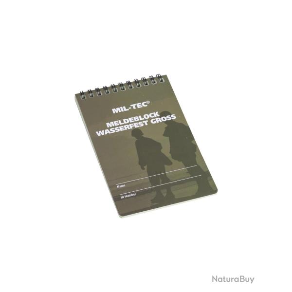 Bloc de messages en papier �tanche Mil-Tec 100 x 150 mm - Autre