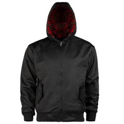 Blouson a capuche Mil-Tec English Style en polyester-coton - Noir / M