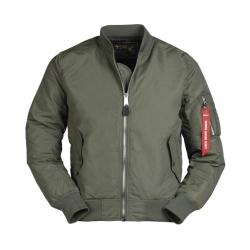 Blouson aviateur type MA1 Summer Mil-Tec en nylon - Vert olive / XL