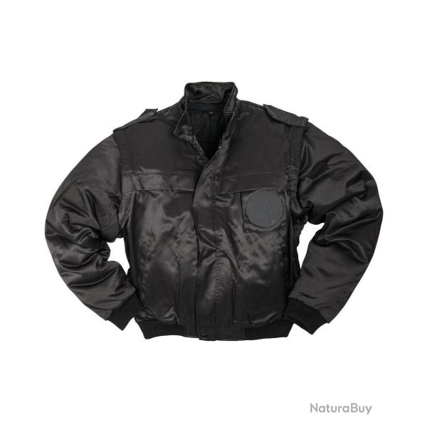 Blouson de s�curit� Mil-Tec � manches et doublure amovibles - Noir / S