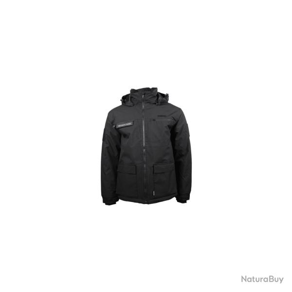 Blouson de s�curit� priv�e GK Safetek matelass� imperm�able - Noir / S
