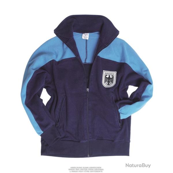 Blouson de sport Bundeswehr en polyamide et coton d'occasion - Noir / 42
