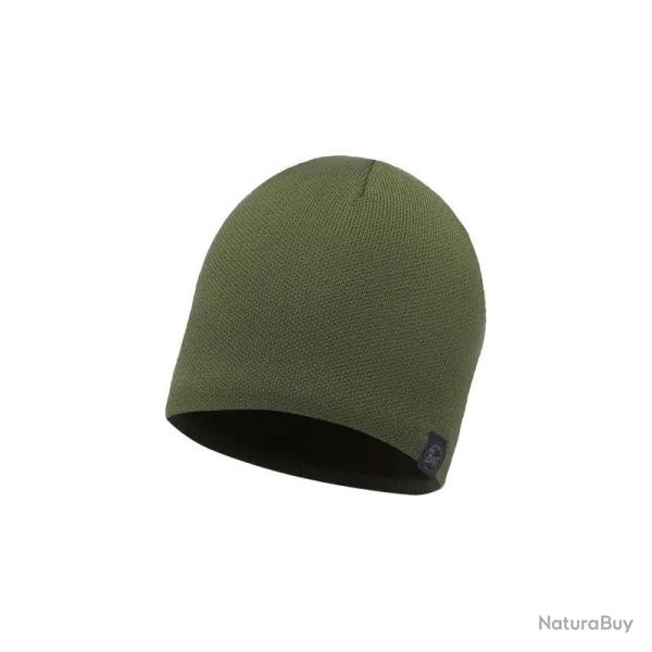 Bonnet Buff Knitted & Polar acrylique doubl� polaire recycl�e - Vert arm�e