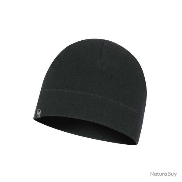 Bonnet Buff Knitted & Polar acrylique doubl� polaire recycl�e - Noir