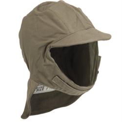 Bonnet d'hiver type US Navy en coton, pi&egrave;ce vendue d'occasion, lot de 2 - Noir / Argent