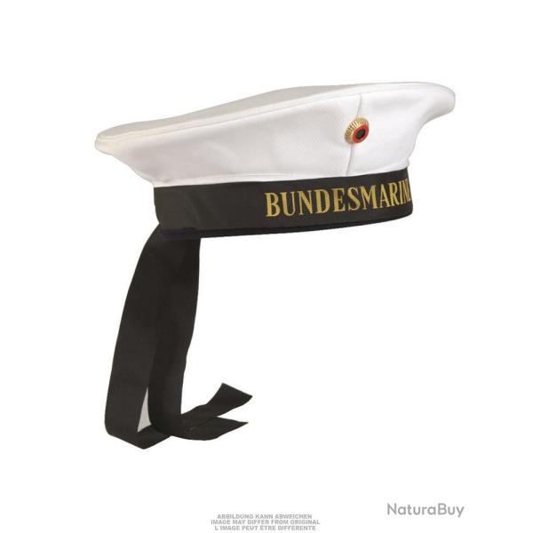 Bonnet de marin de la marine allemande � ruban d'occasion, lot de 5 - Blanc