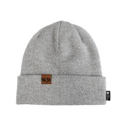 Bonnet Haix BC Beanie laine vierge et polyacrylique &eacute;cusson - Gris