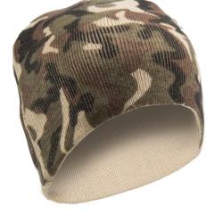 Bonnet Mil-Tec en polyacrylique tricot&eacute; maille serr&eacute;e - Woodland