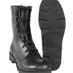 Bottes de combat Mil-Tec type US en cuir de bovin &agrave; la&ccedil;age - Autre / 39 EU / 5 UK