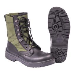 Bottes de combat tropicales de l'arm&eacute;e n&eacute;erlandaise, stock - Vert olive / 25,5 (Mondopoint)