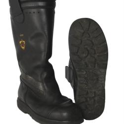 Bottes de sapeur-pompier Haix et Baltes d'occasion - Noir