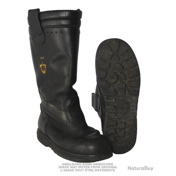Bottes de sapeur-pompier Haix et Baltes d'occasion - Noir