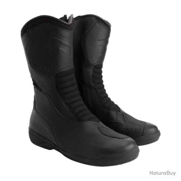 Bottes moto GK Professional ULTRA GTX cuir membrane Gore-Tex - Noir / 40