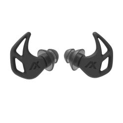 Bouchons d'oreilles AXIL X20 protection SNR 24 dB avec &eacute;tui - Gris