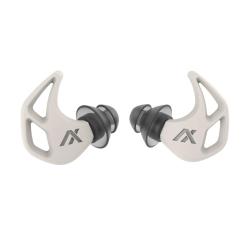 Bouchons d'oreilles AXIL X20 protection SNR 24 dB avec &eacute;tui - Blanc