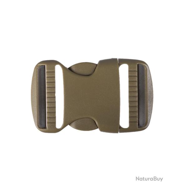 Boucle � clip Mil-Tec en polyoxym�thyl�ne 7,3 x 4,5 cm - Coyote