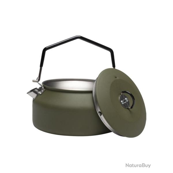 Bouilloire de bivouac Mil-Tec en acier inoxydable - Vert olive